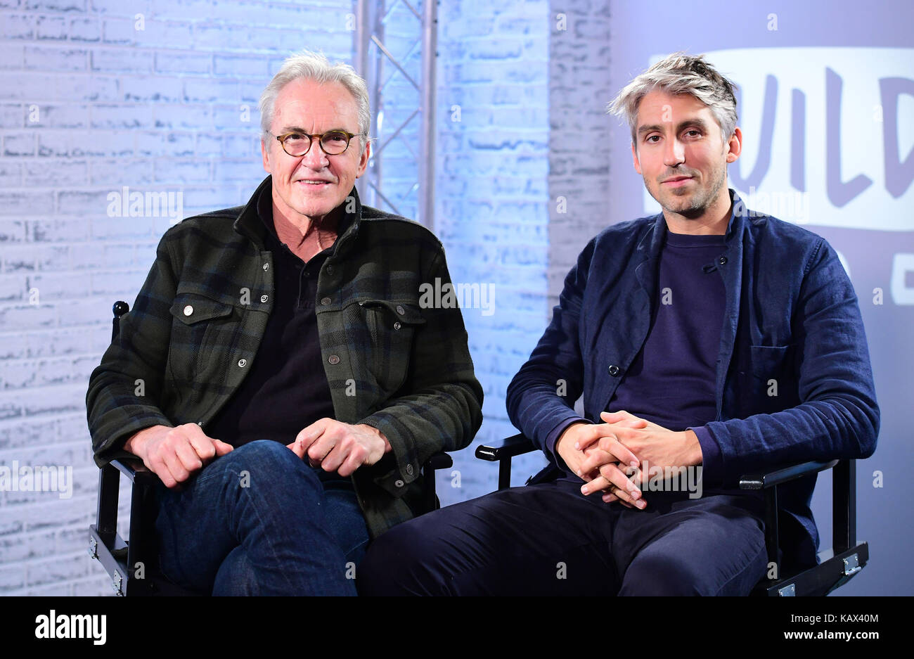 larry-lamb-and-his-son-george-at-build-where-the-father-and-son-duo