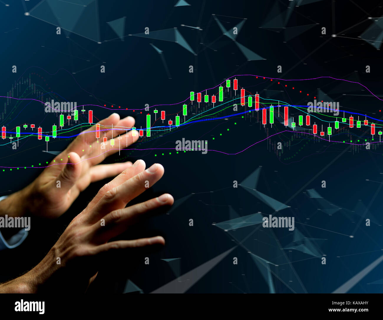 Forex File Data View of a Trading forex data information displayed on a stock exchange ...