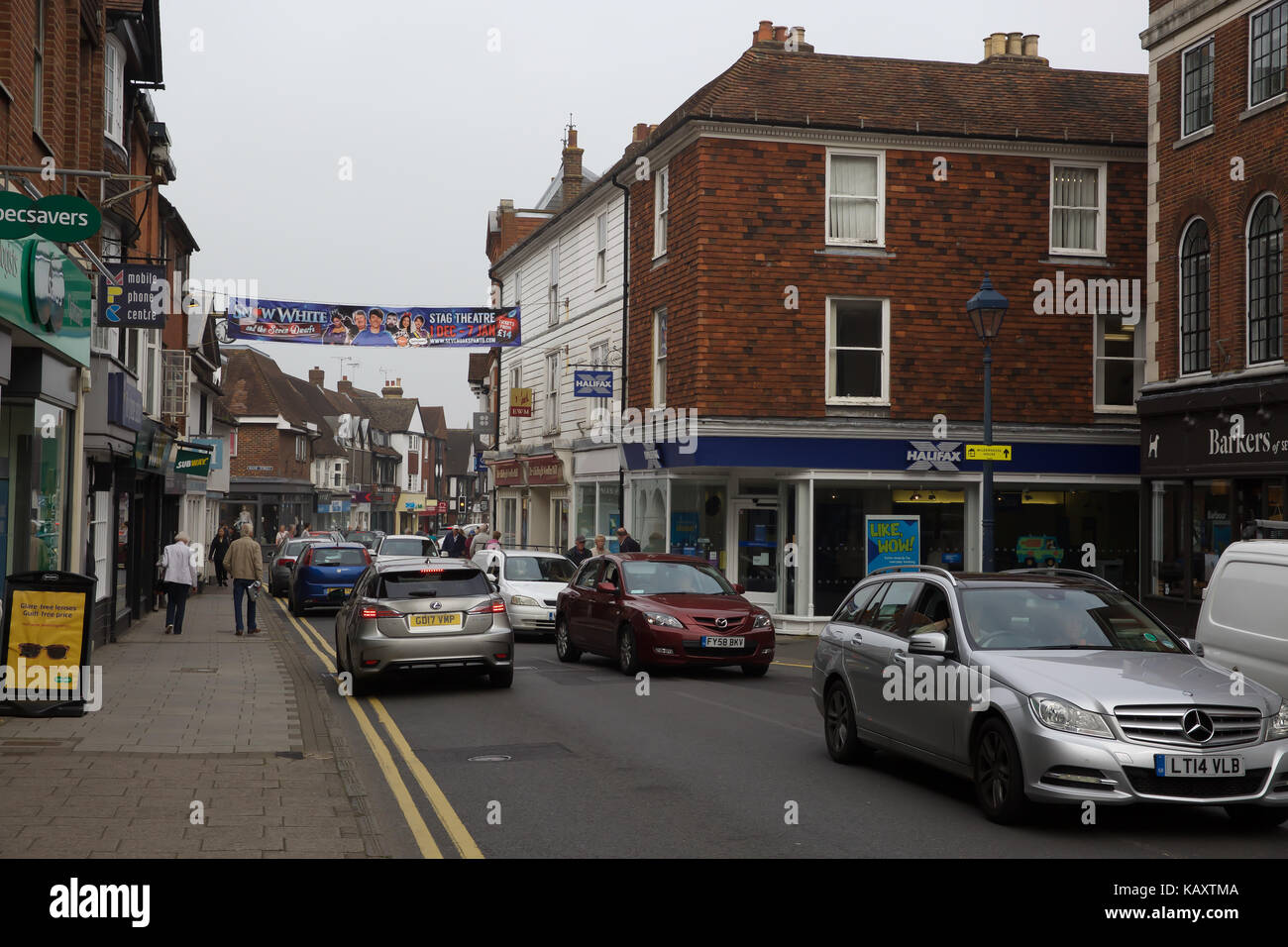 Sevenoaks high street hires stock photography and images Alamy