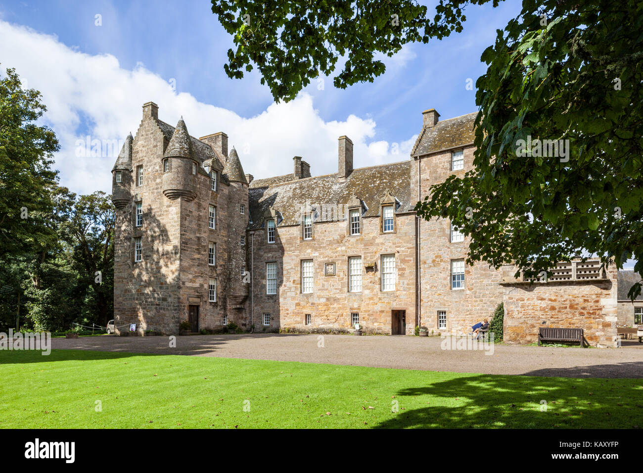 Kellie Castle, Arncroach, Fife, Scotland UK Stock Photo
