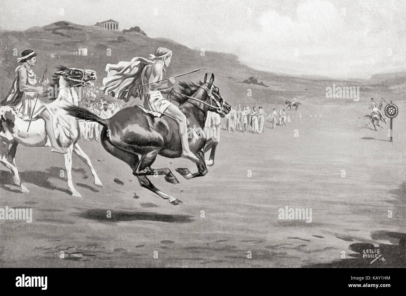 Throwing javelin ancient greece hires stock photography and images Alamy