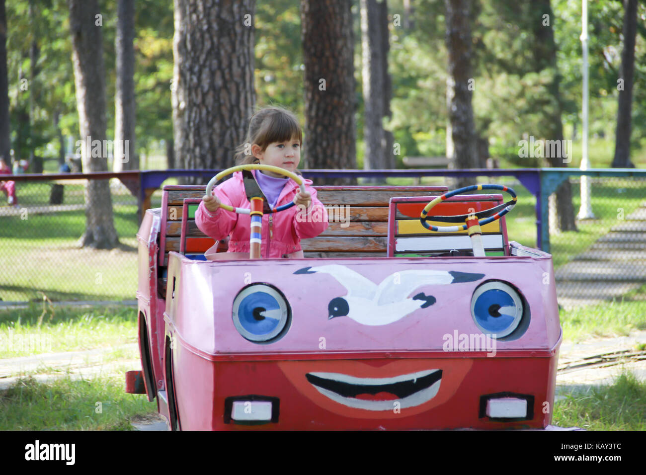 pink car for little girl