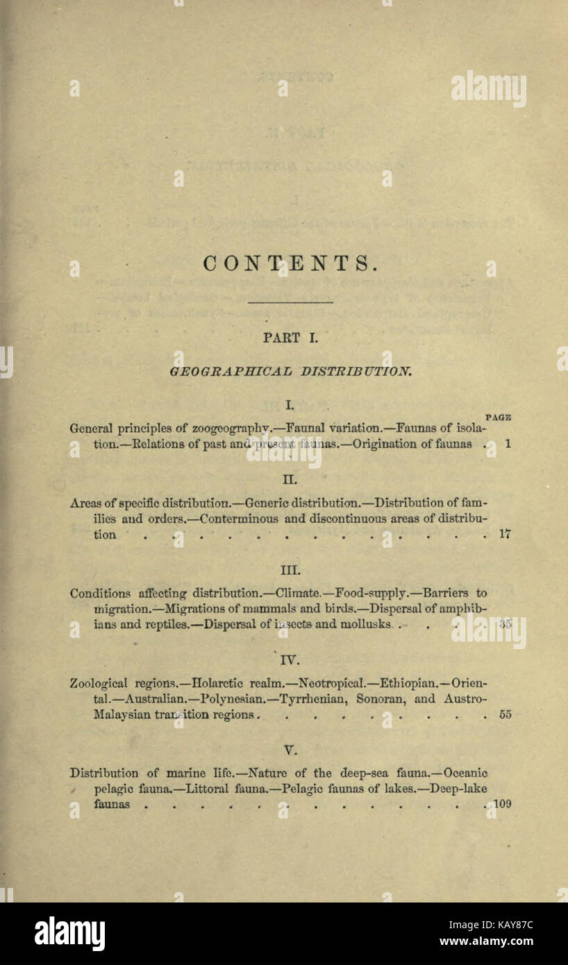 The geographical and geological distribution of animals BHL21977436 ...