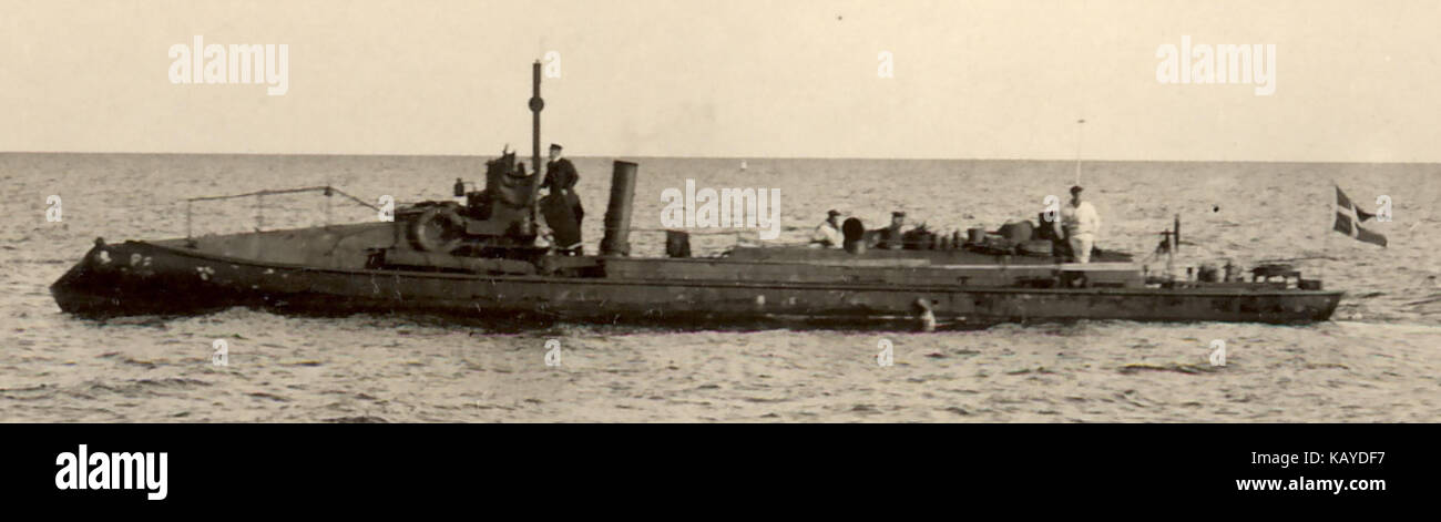 Torpedobaad 2 Klasse Nr 6 as P 2 (Album08 001)   cropped Stock Photo