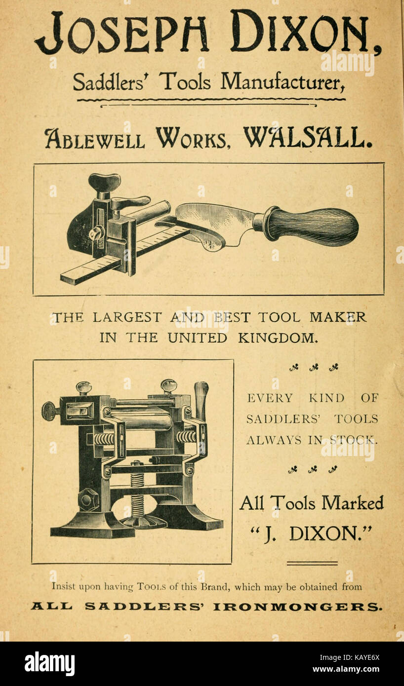 The Harness makers' guide BHL21847929 Stock Photo Alamy