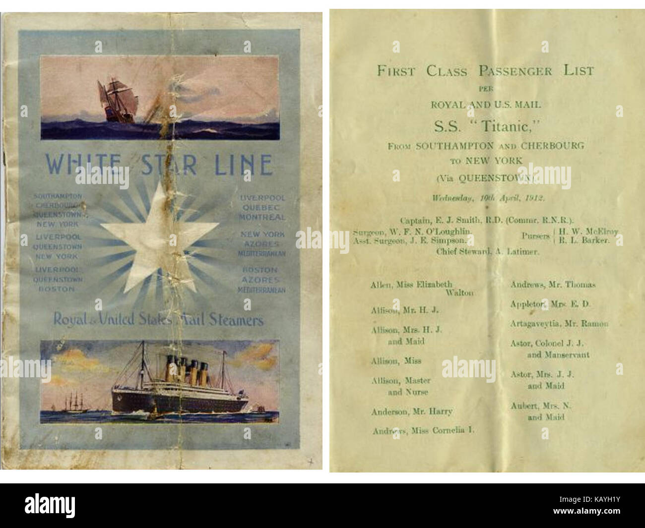 Marian thayer titanic hires stock photography and images Alamy