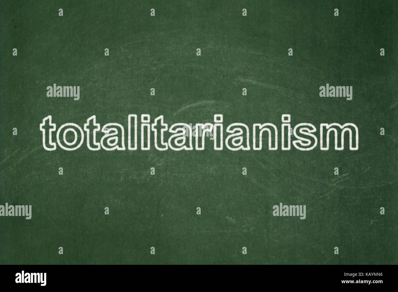Politics concept: Totalitarianism on chalkboard background Stock Photo ...