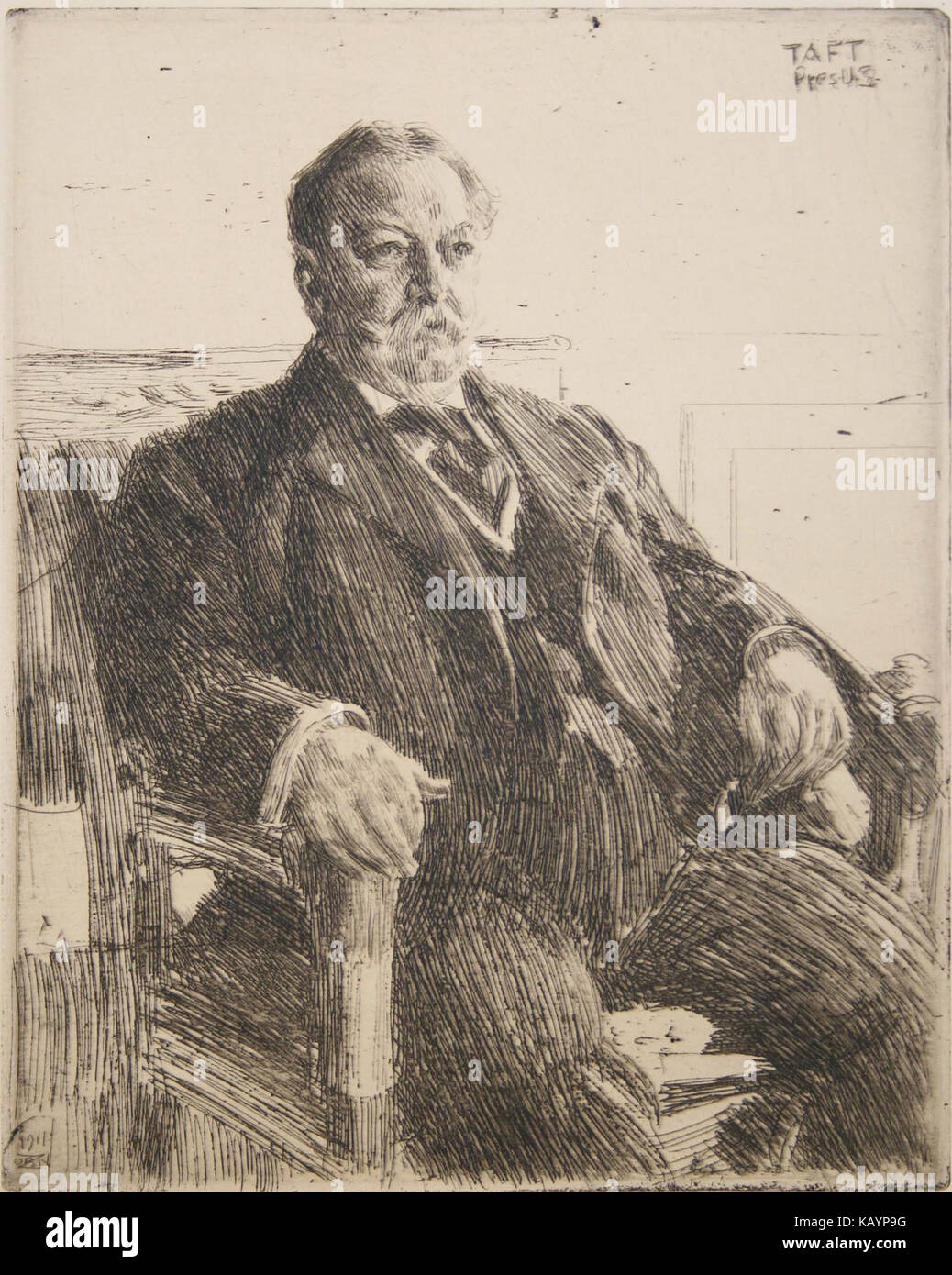 William howard taft zorn hi-res stock photography and images - Alamy