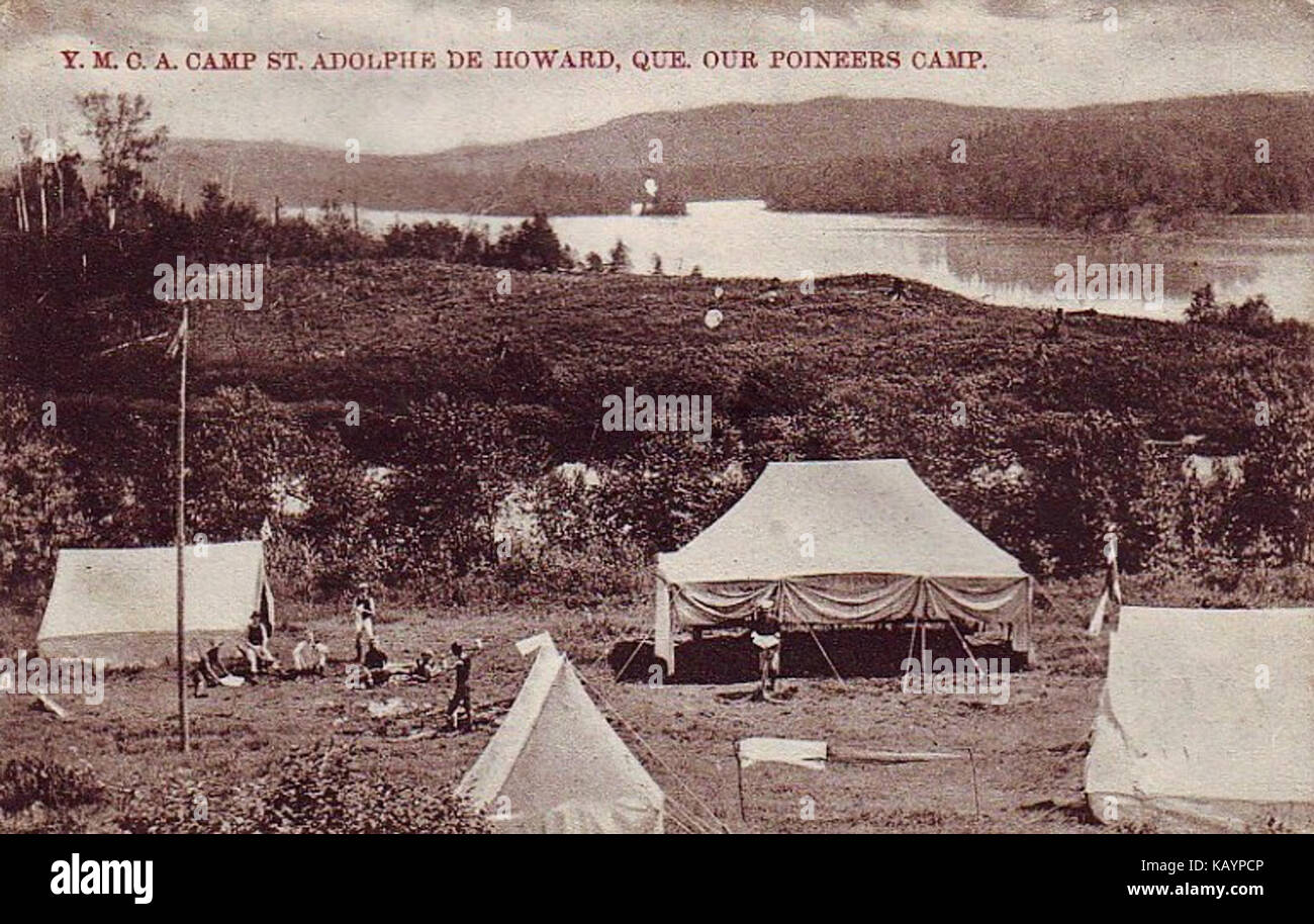 The Y.M.C.A. Camp St. Adolphe de Howard Stock Photo Alamy