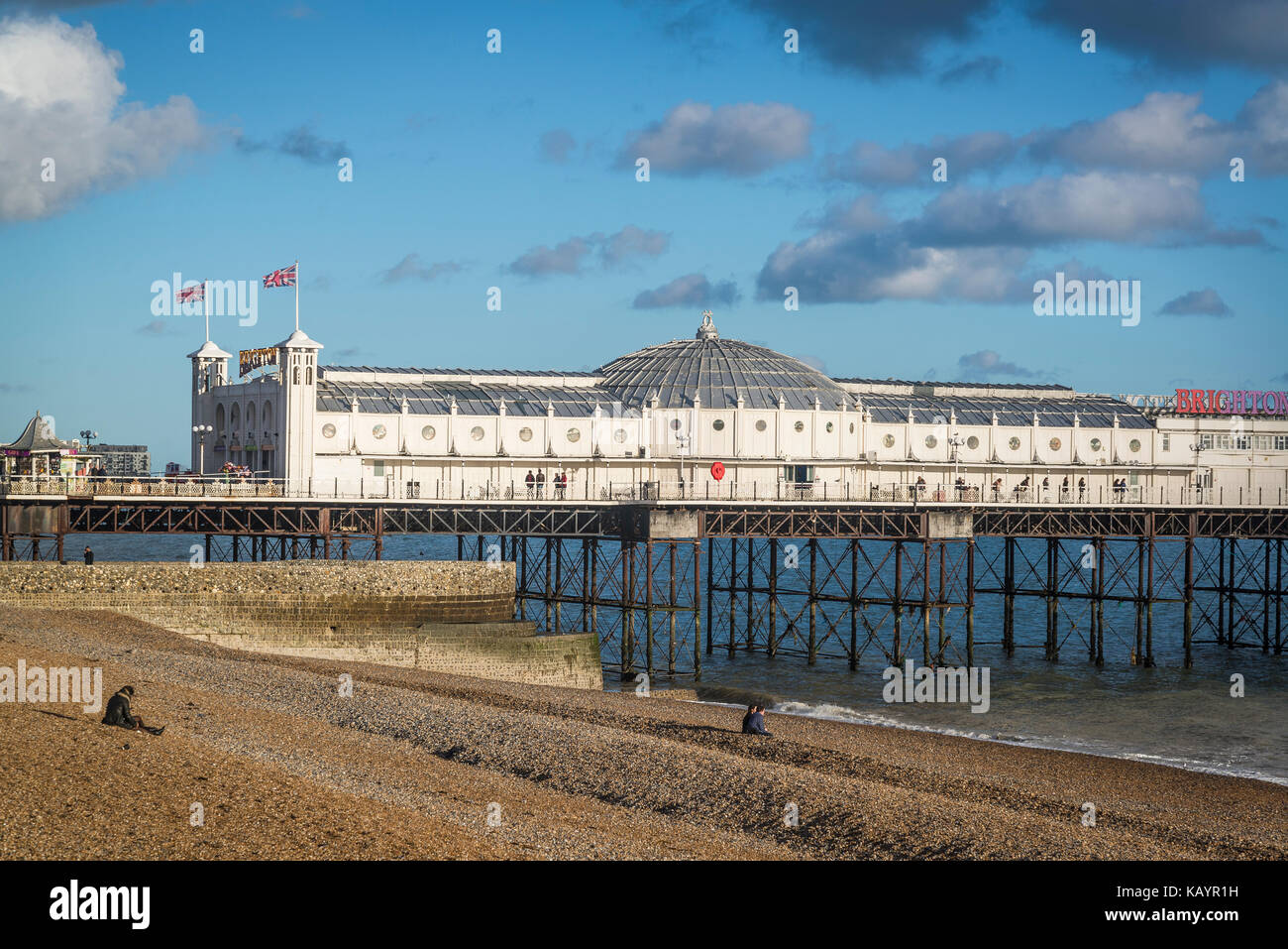 Brighton Palace Pier, Brighton, England, UK Stock Photo