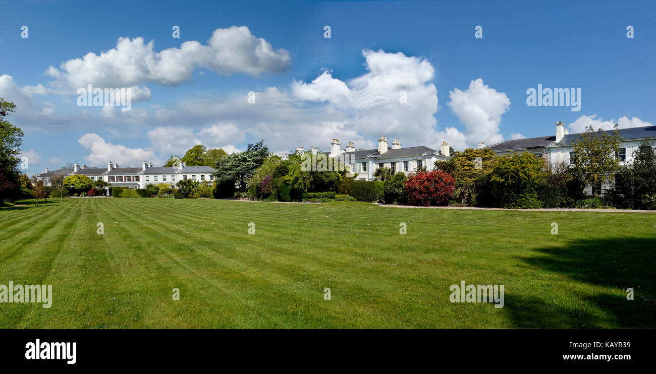 Privately owned Wellswood Park in Torquay, Devon, UK Stock Photo