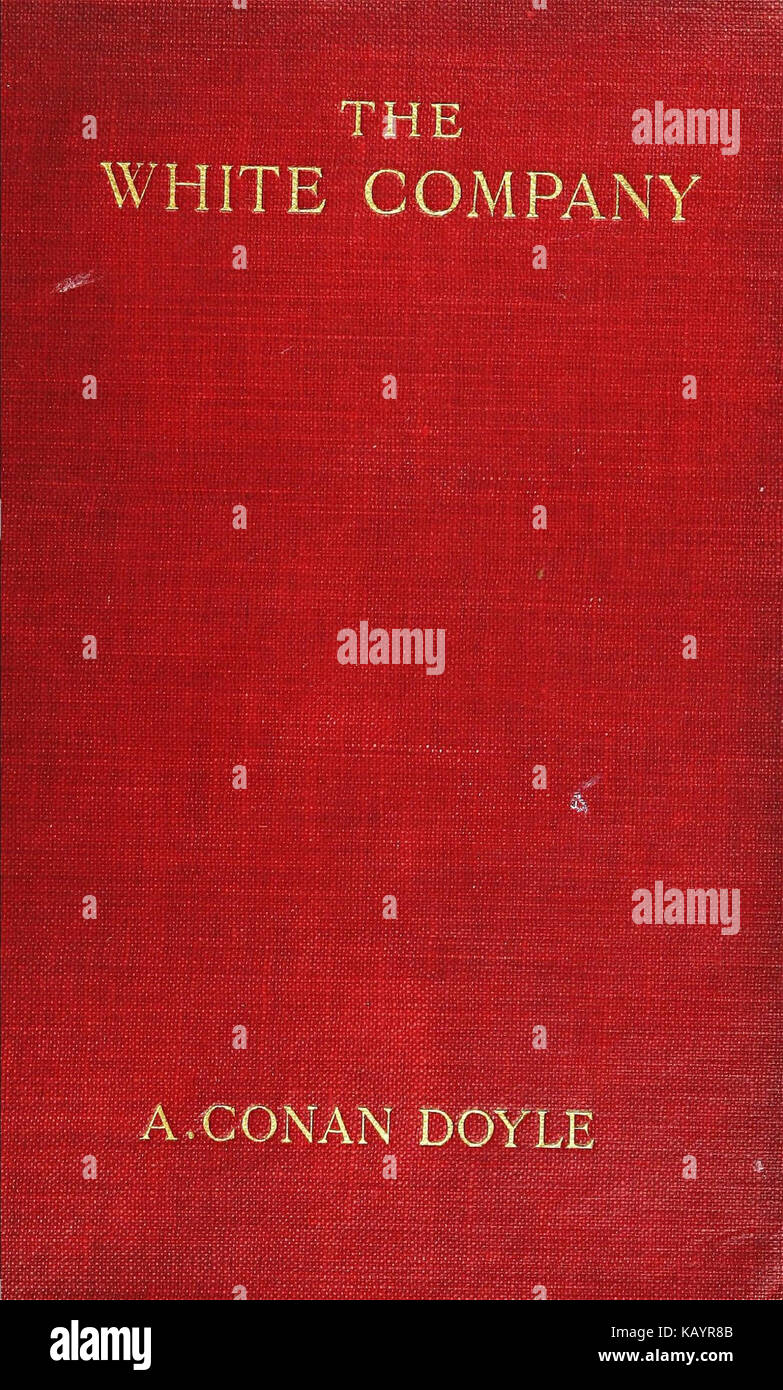 The White company (1901) cover Stock Photo Alamy