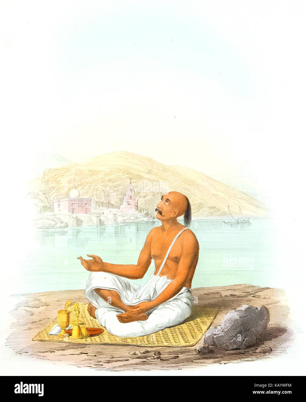 Sundhya The Sundhya Plate 12 Stock Photo - Alamy