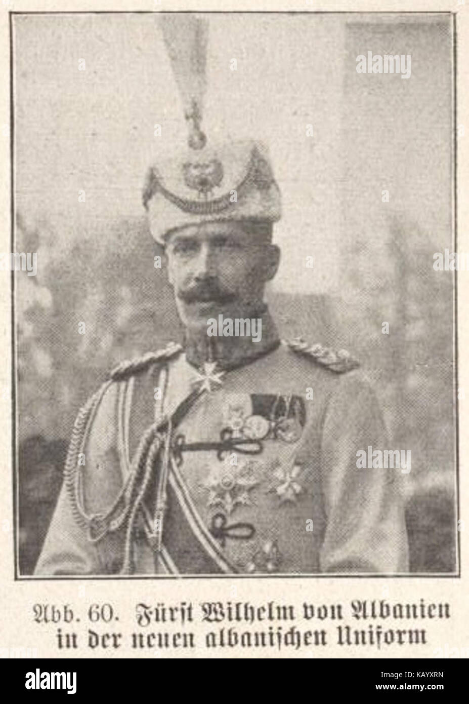 Wilhelm zu Wied 1912 a Stock Photo Alamy
