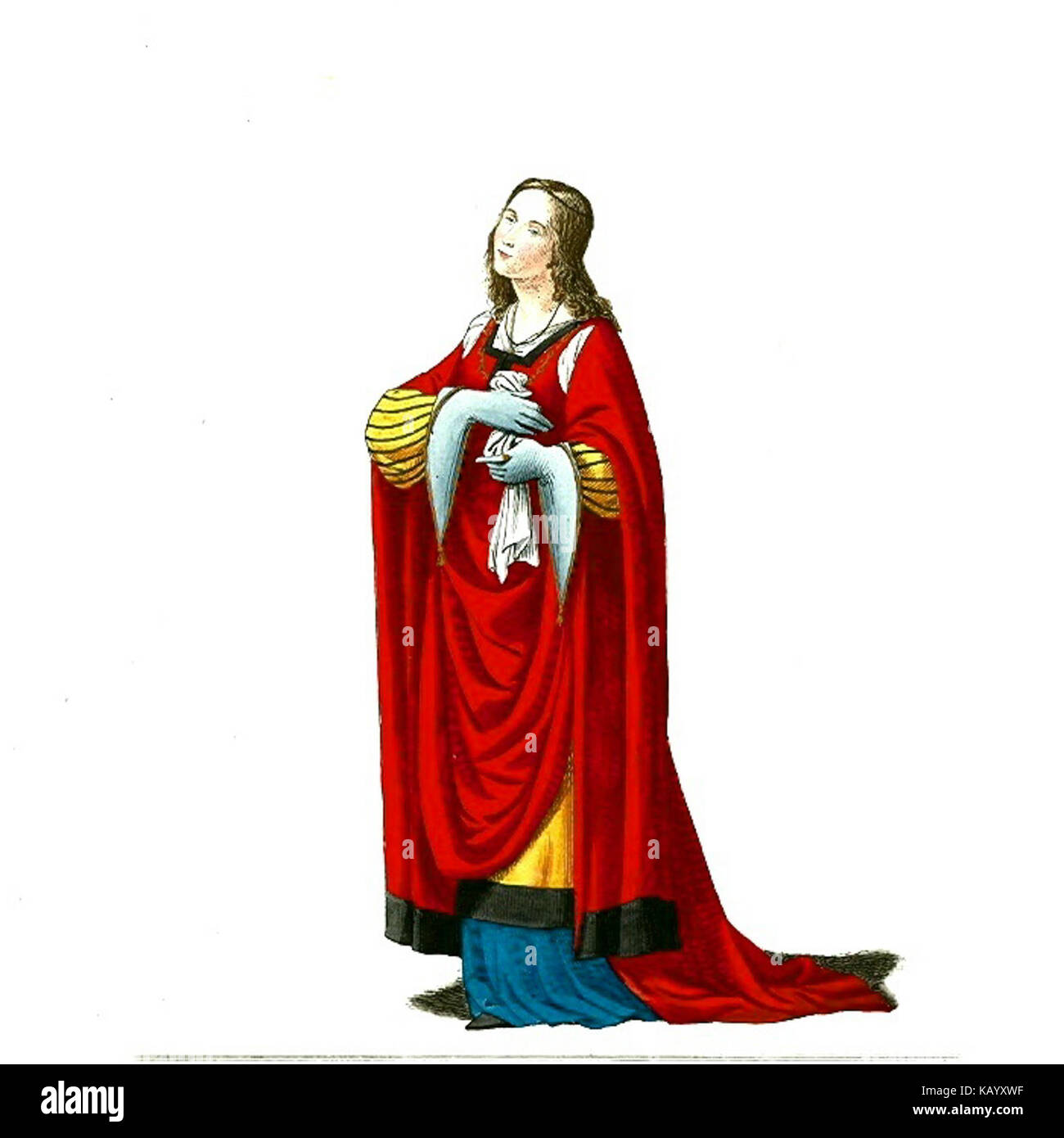 Woman in Medieval Dress or Costume (21 Stock Photo - Alamy