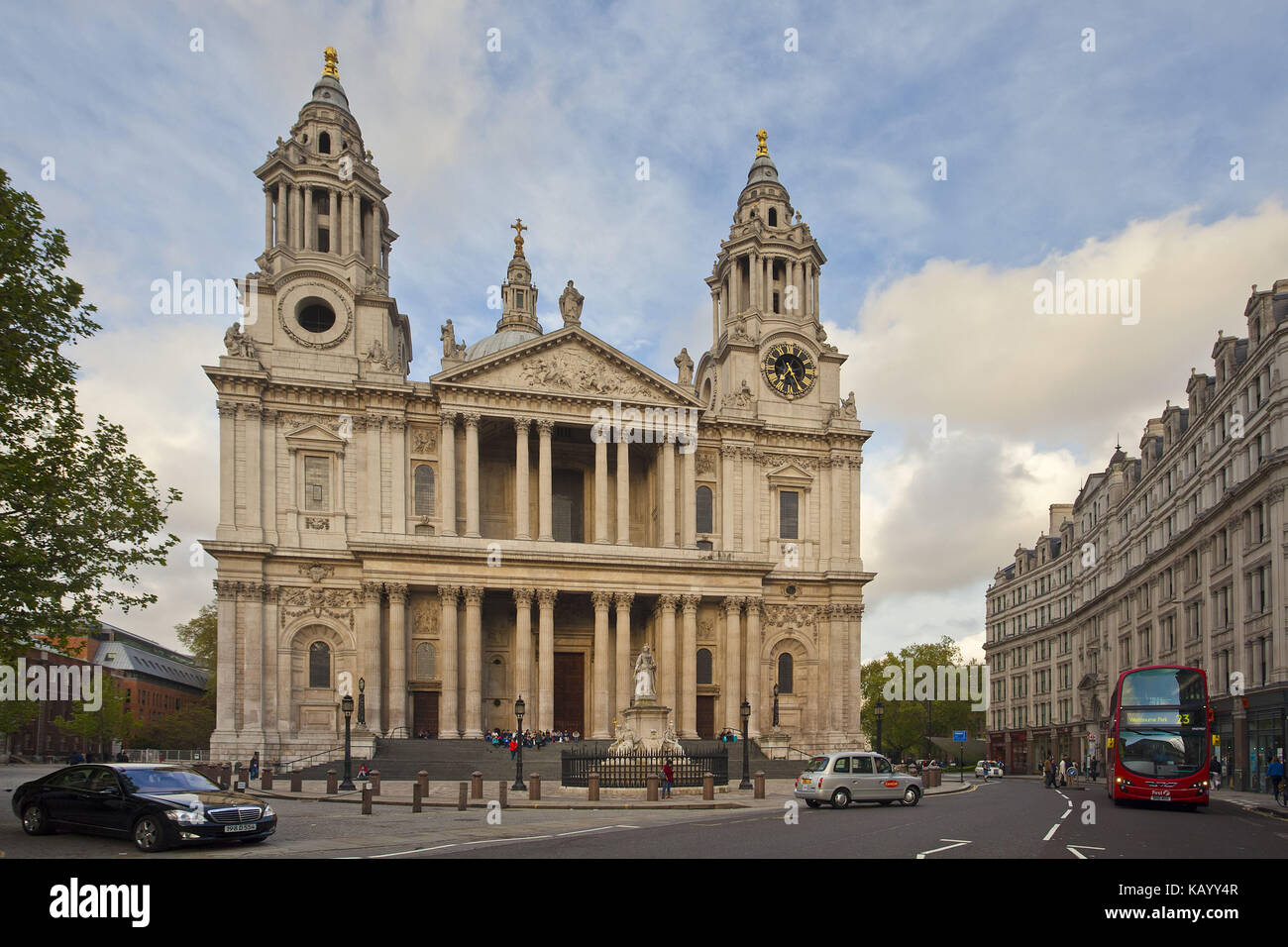 Great Britain, London, St. Paul's Cathedral, Stock Photo