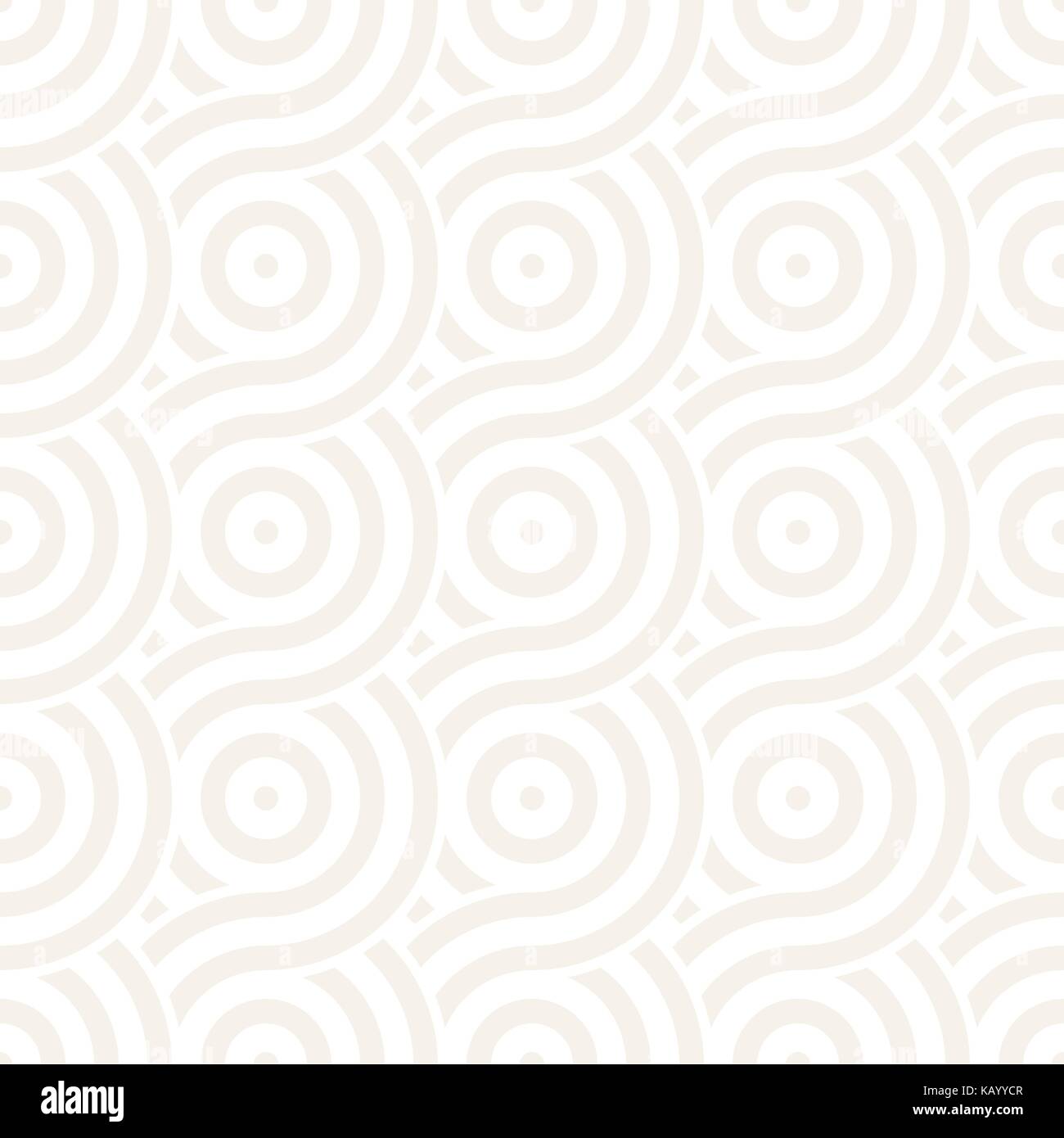 Vector seamless geometric pattern composed with circles and lines ...