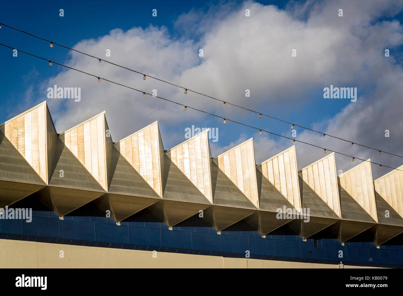 Roof of a building, Brighton, England, UK Stock Photo