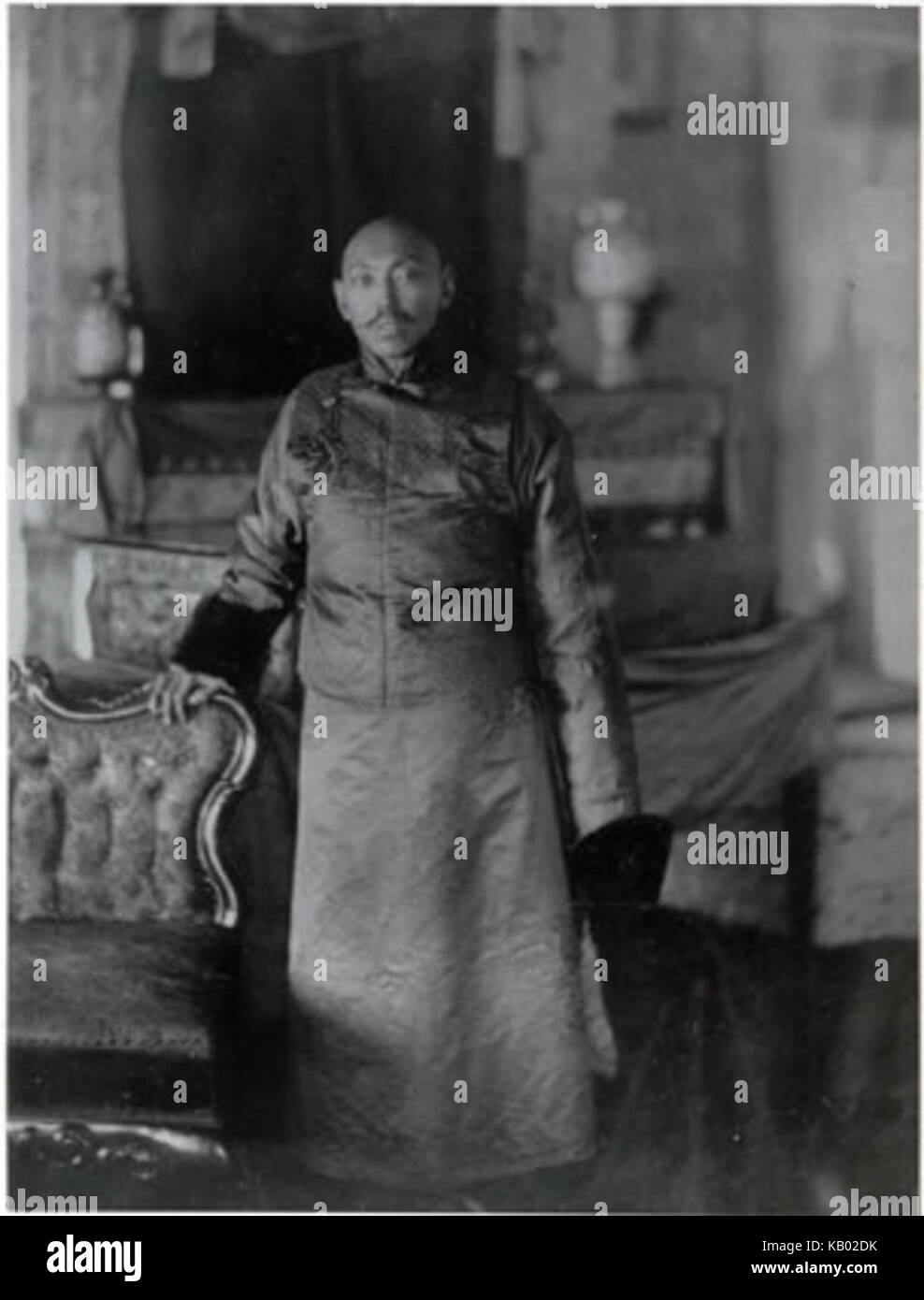 Thirteenth Dalai Lama Thubten Gyatso Stock Photo Alamy