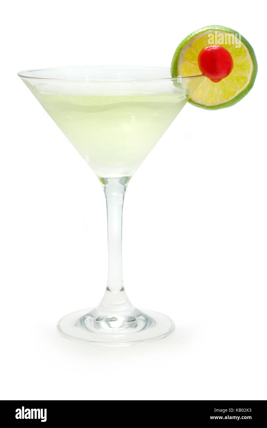 Cocktail, Daiquiri (light rum, Triple Sec, sugar syrup, lemon juice