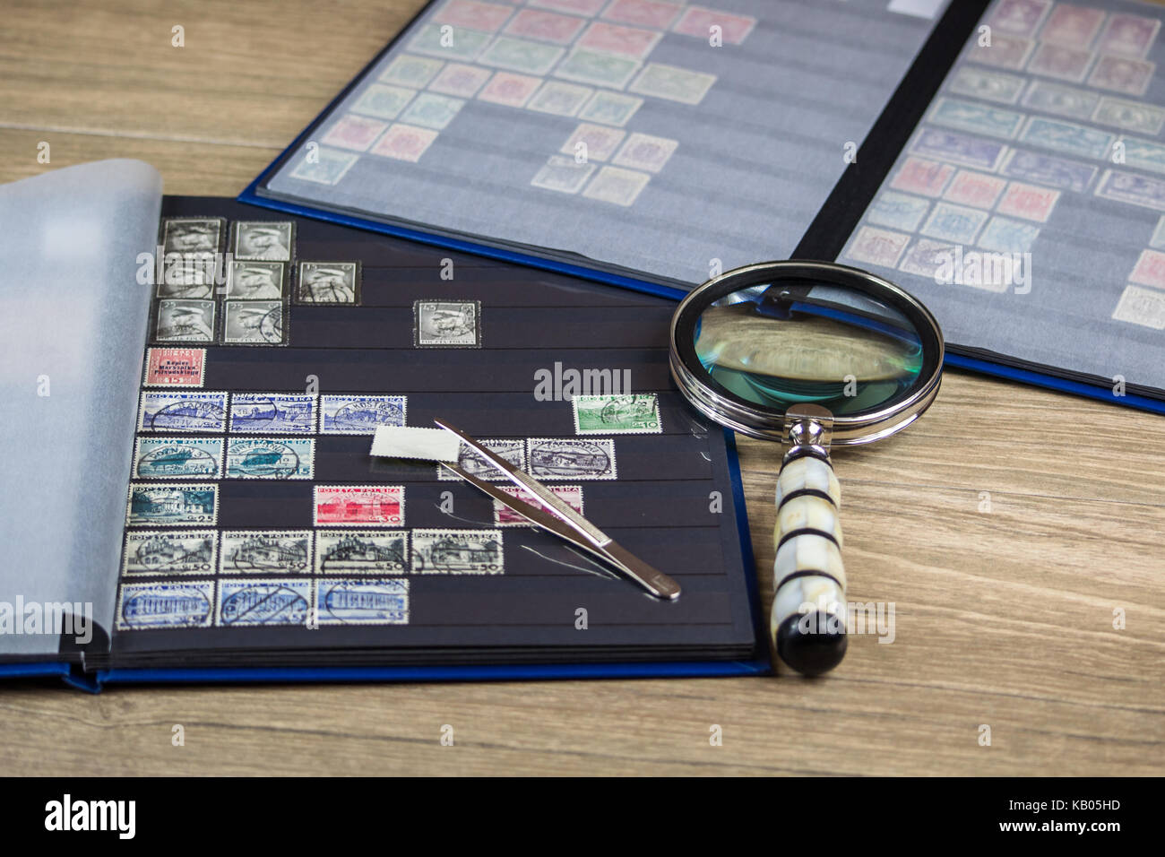 Collective stamps of postage Stock Photo Alamy