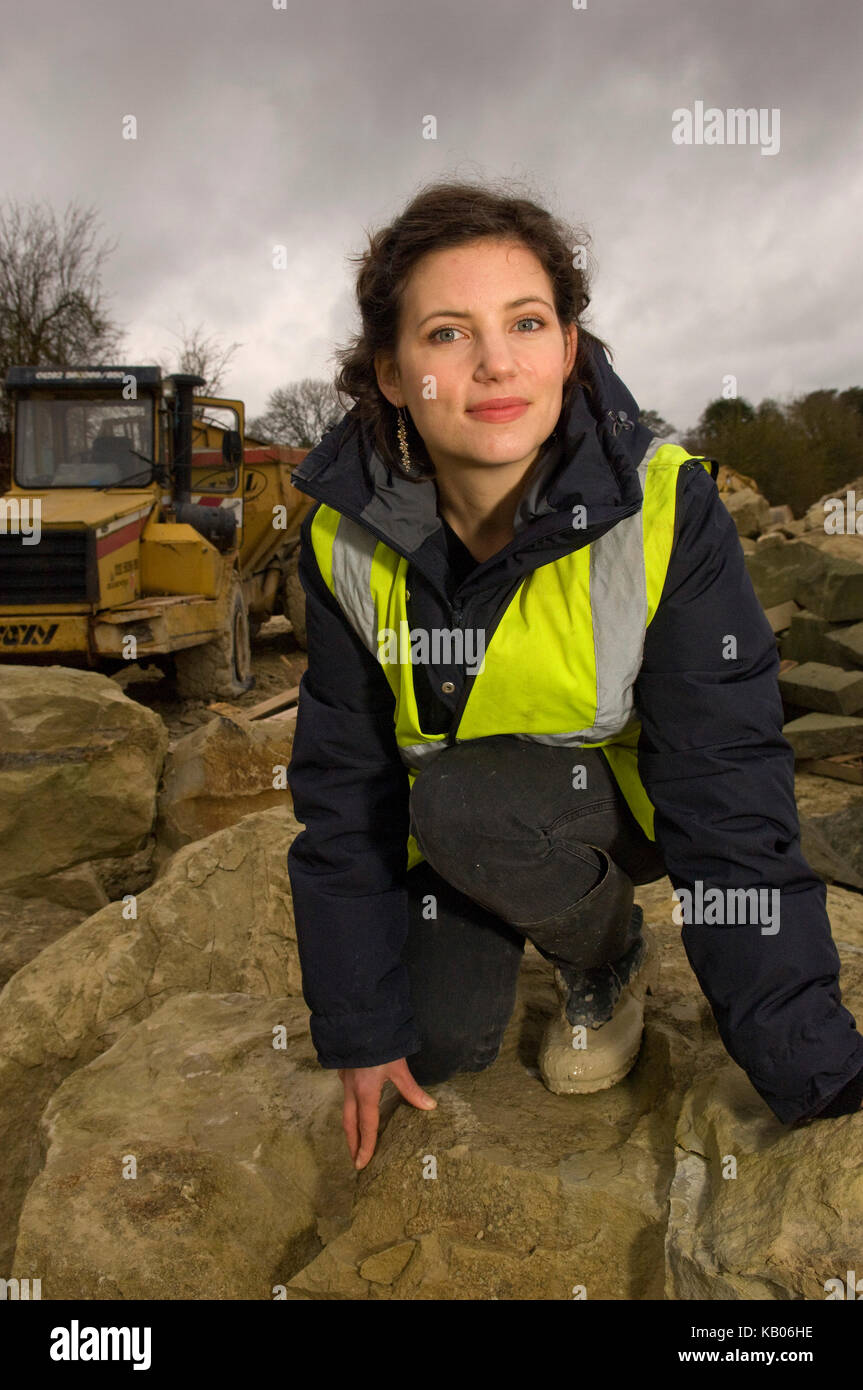 Sarah Price, garden Designer at Chicksgrove Quarry, Tisbury, Wiltshire