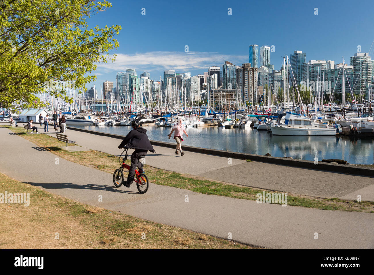 Vancouver downtown city skyline hi-res stock photography and images - Alamy