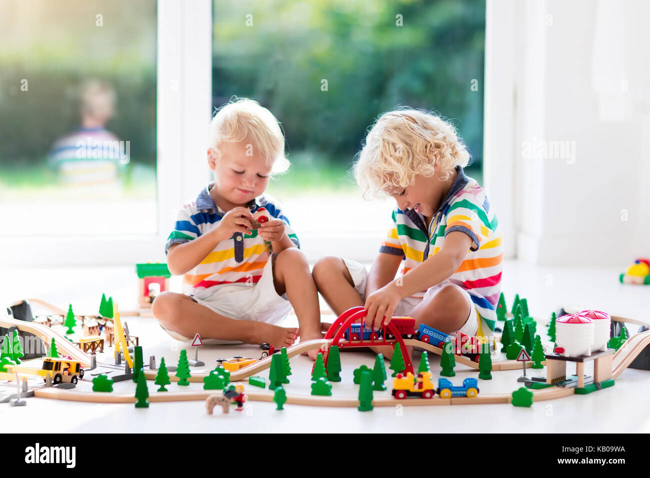 build a train toy