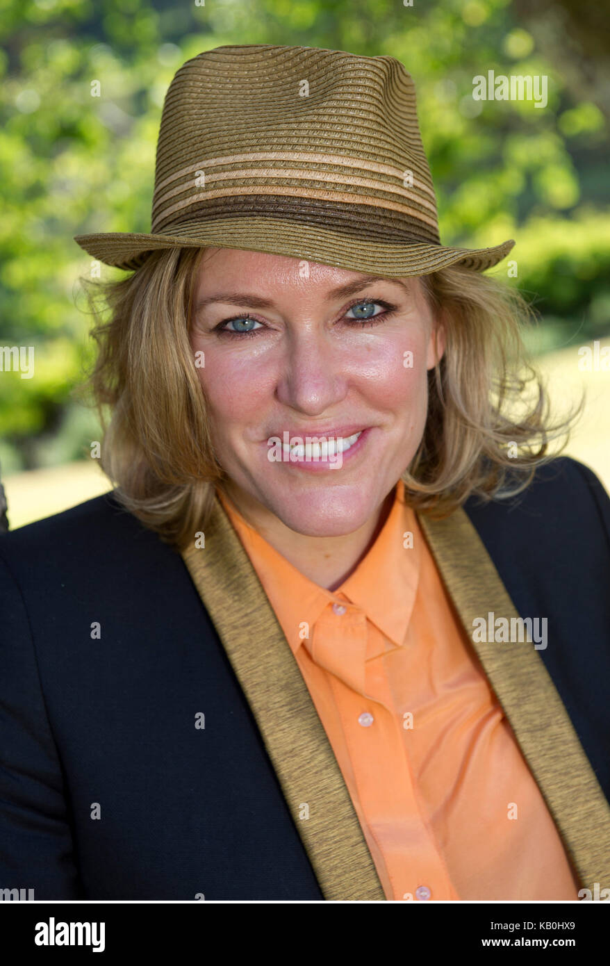 Cerys Matthews, Welsh singer, musician,. Stock Photo