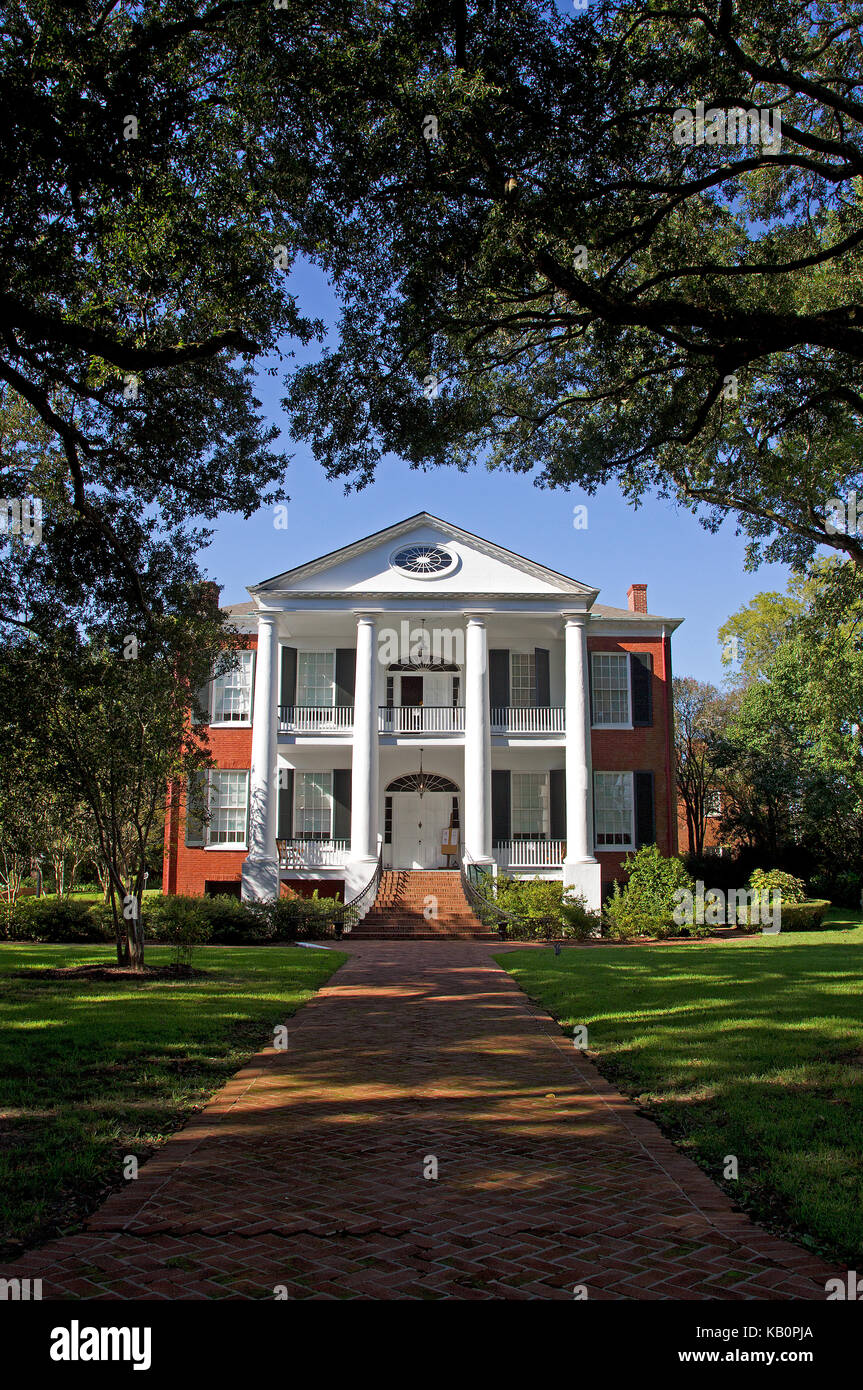 Rosalie Antebellum Mansion Natchez Mississippi Stock Photo Alamy