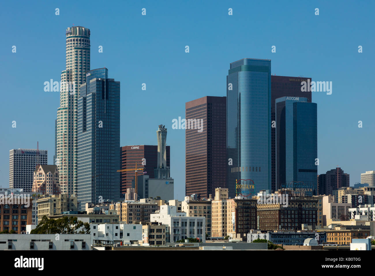 Downtown Los Angeles 2018 Stock Photo