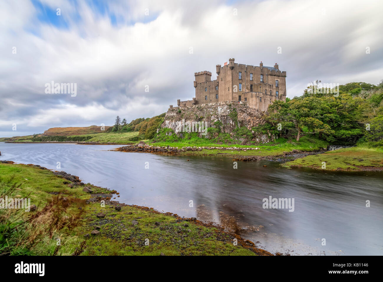 Dunvegan, Isle of Skye, Scotland, United Kingdom Stock Photo