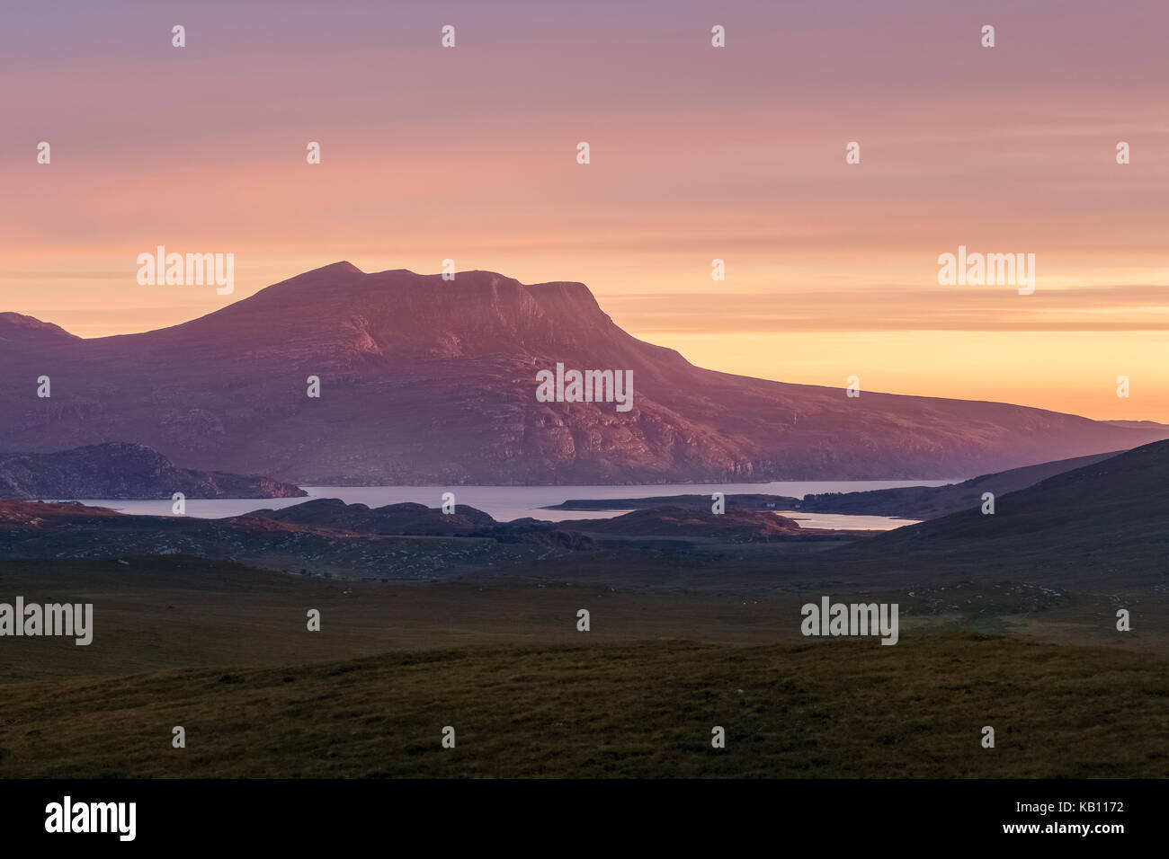 Assynt, Sutherland, Scotland, United Kingdom Stock Photo