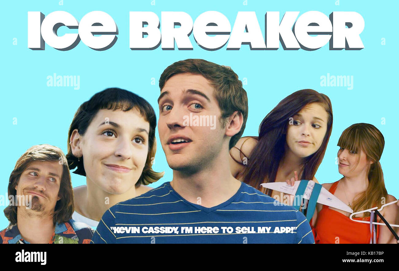 ICE BREAKER, poster, from left David Roseboom, Hailey Marmolejo, Matthew James, Kelsey Johnson