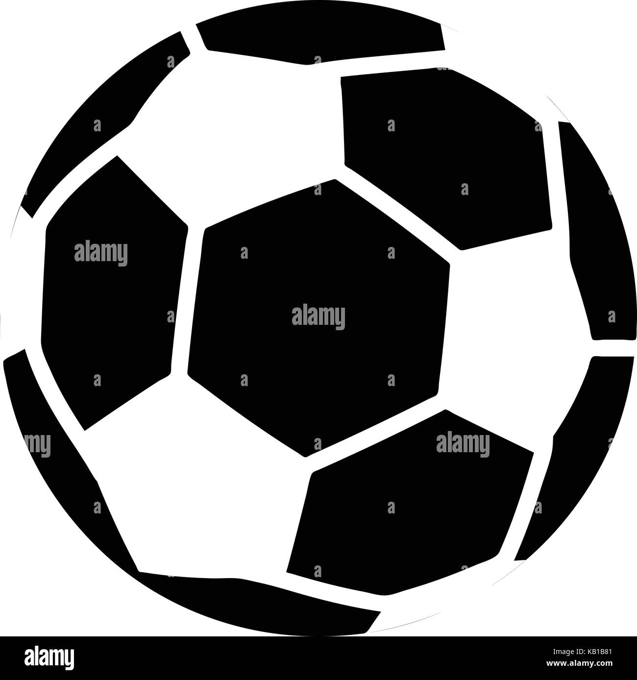 Soccer icon, simple black style Stock Vector Image & Art - Alamy