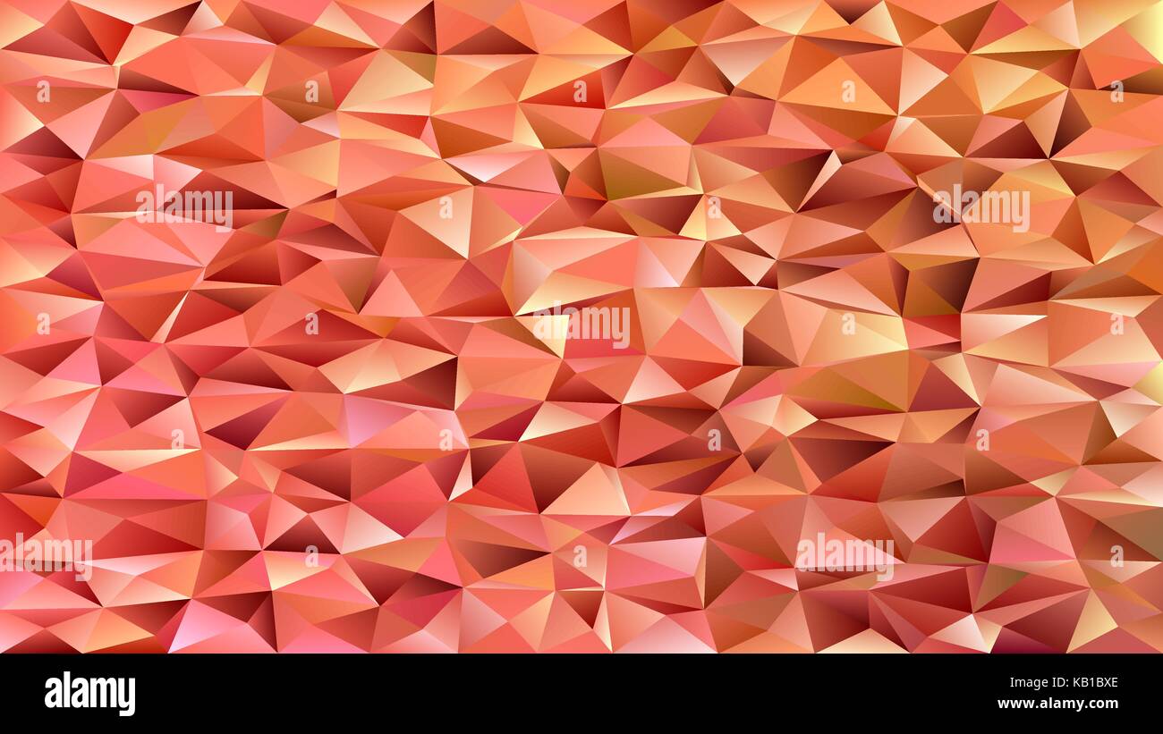 Abstract triangle tile mosaic background - vector graphic design from triangles Stock Vector