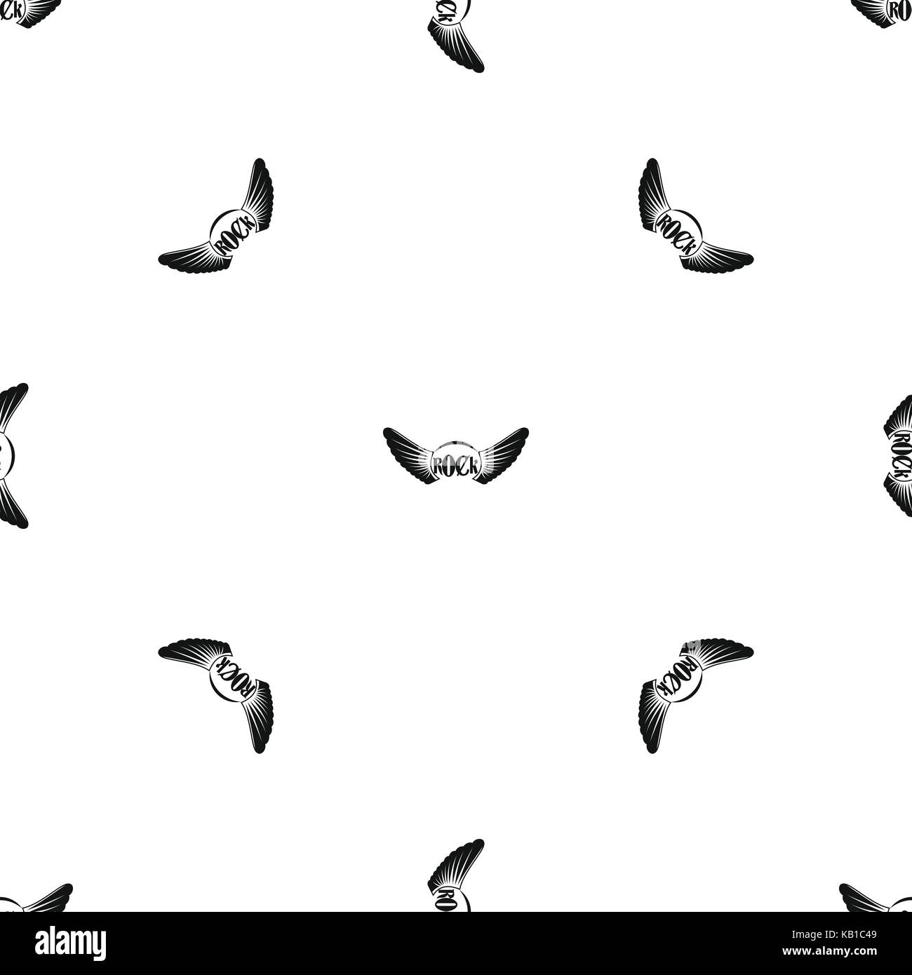 Rock pattern seamless black Stock Vector Image & Art - Alamy