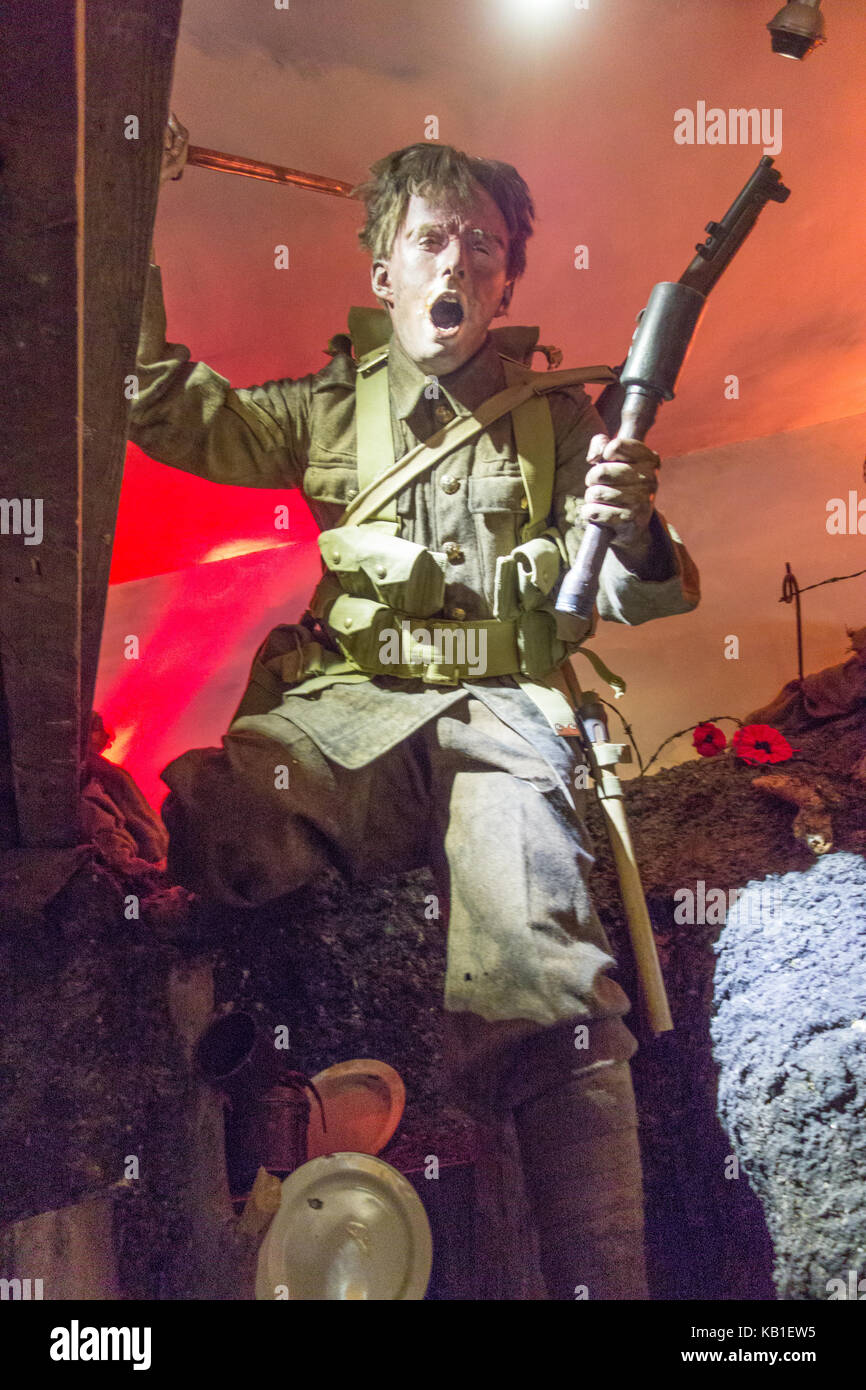 Model world war one English tommy soldier Stock Photo - Alamy