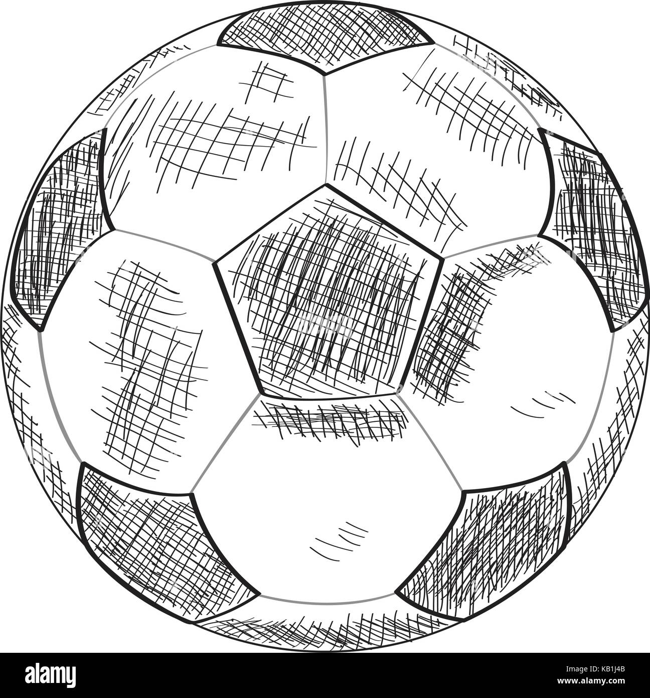 Ball sketch Stock Vector Images - Alamy