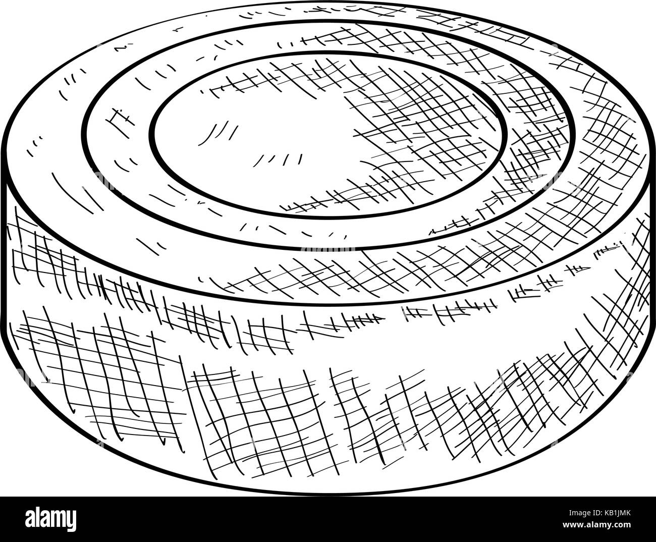 Sketch of a hockey puck Stock Vector Image & Art Alamy