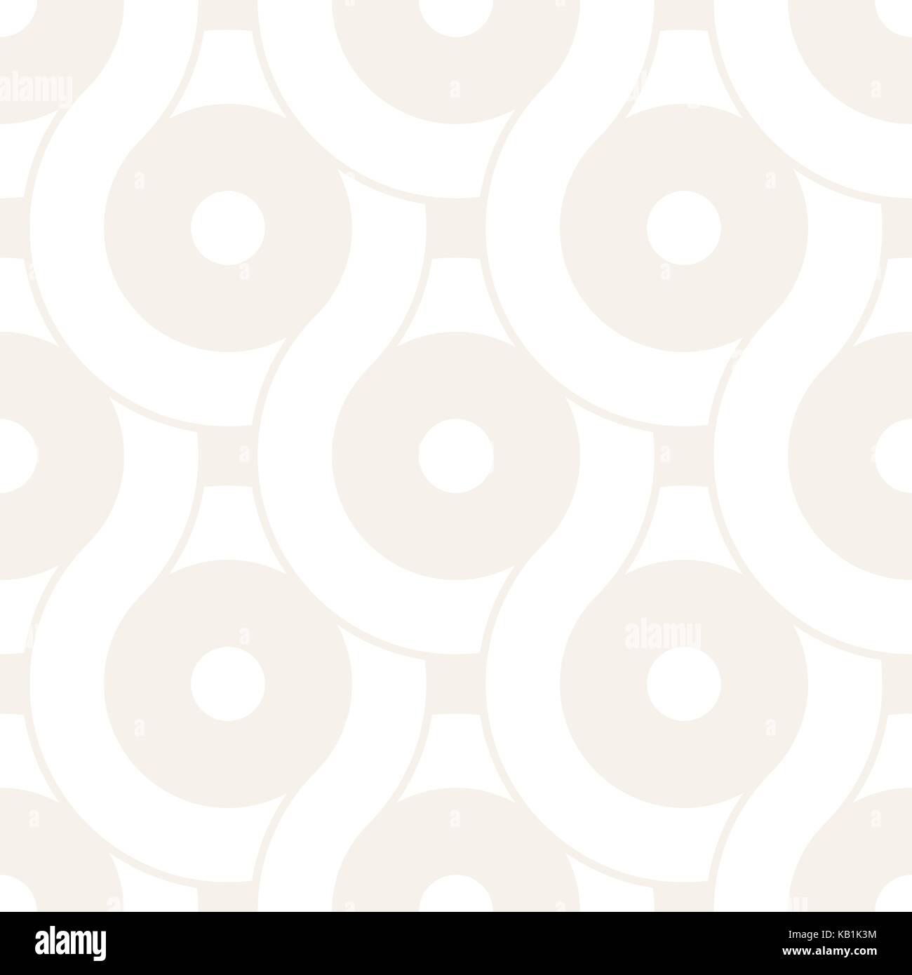 Vector seamless geometric pattern composed with circles and lines ...