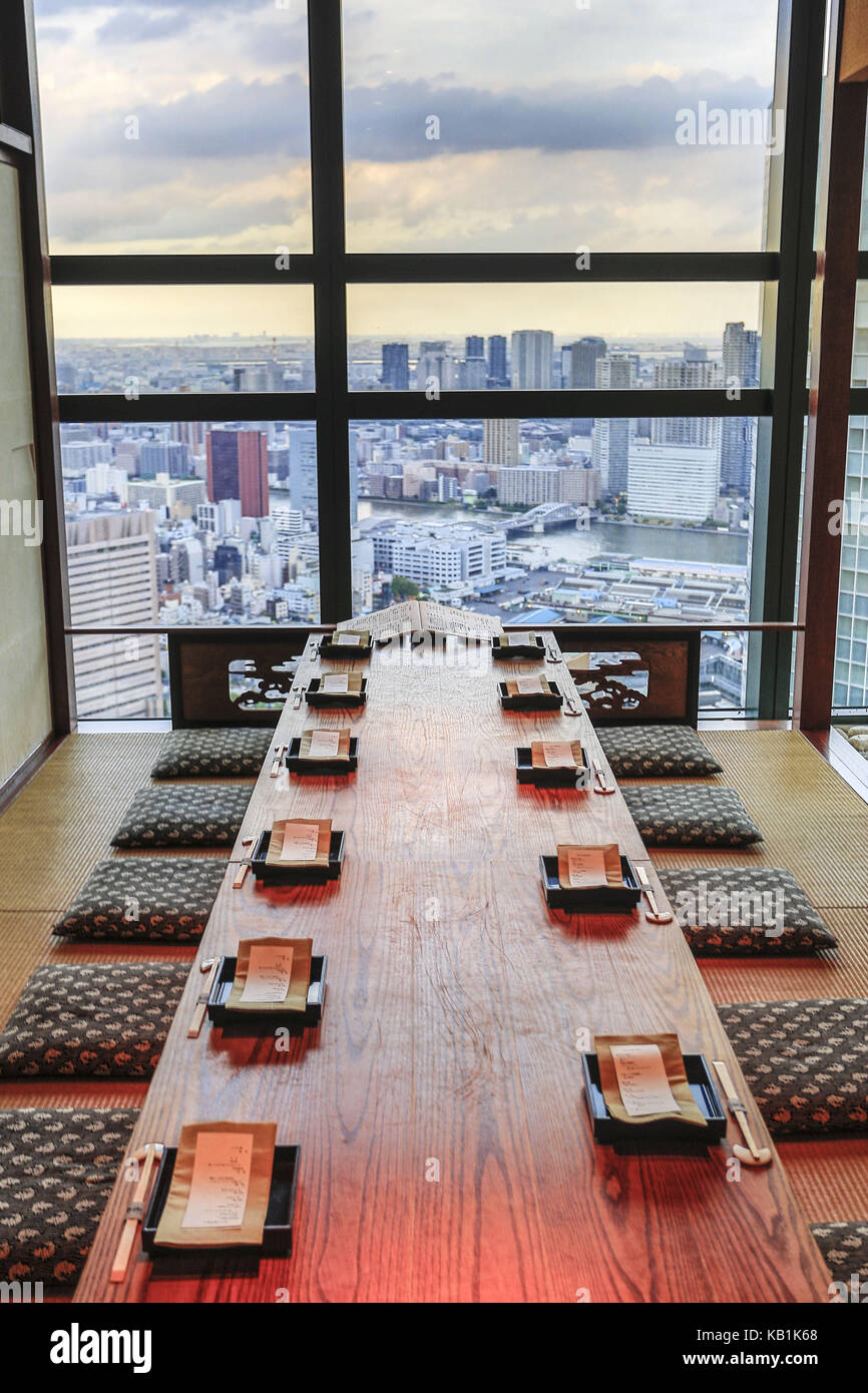 Japanese restaurant, Tokyo, Stock Photo