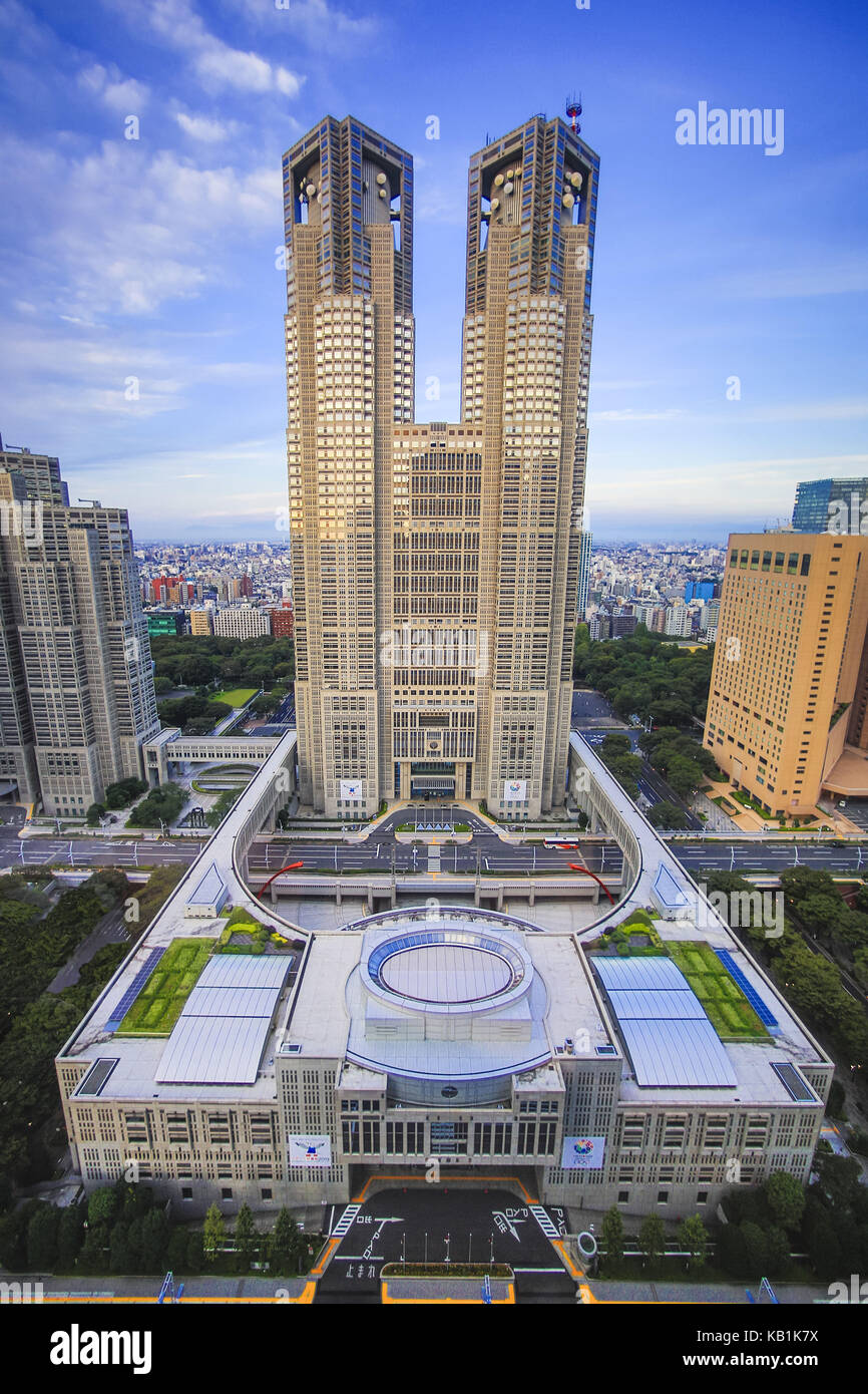 Government Building Of The Prefecture Tokyo Stock Photo Alamy Government Building Of The Prefecture Tokyo Stock Photo Alamy