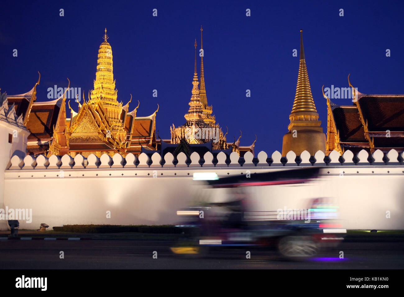 Asia, South-East Asia, Thailand, Bangkok, park, Wat Phra Keo, Stock Photo