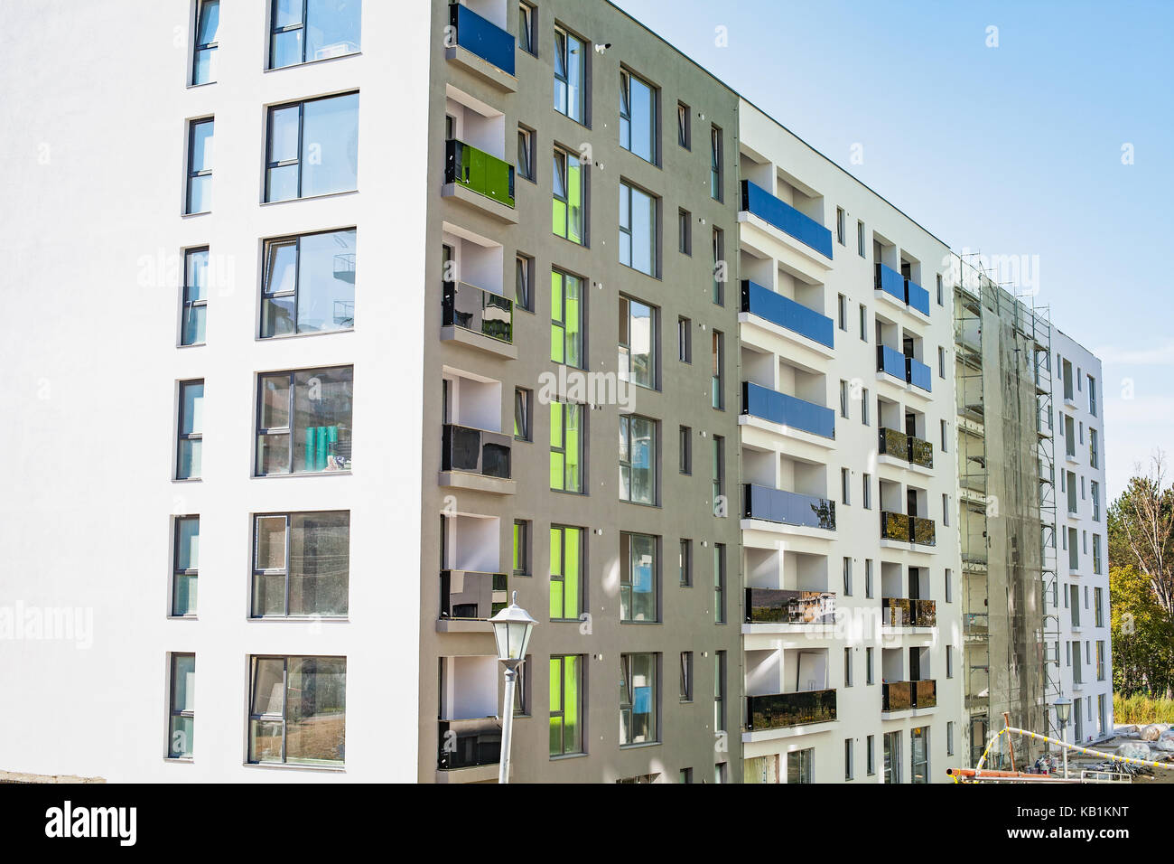 Image showcasing Picture of new modern apartments building in Cluj-Napoca, residential ...