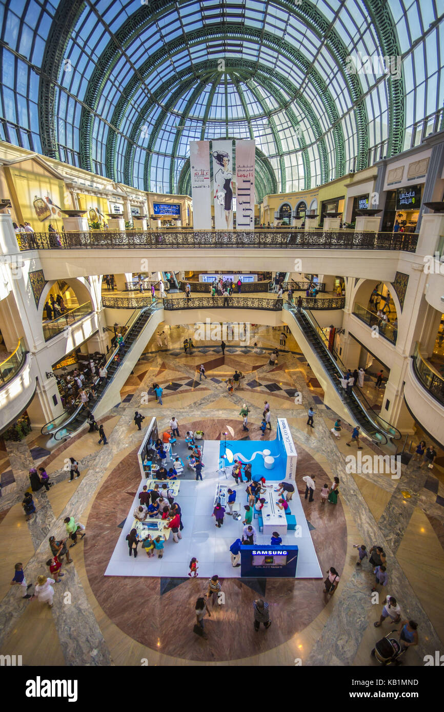 Shopping centre Mall of the emirate, Dubai, Stock Photo
