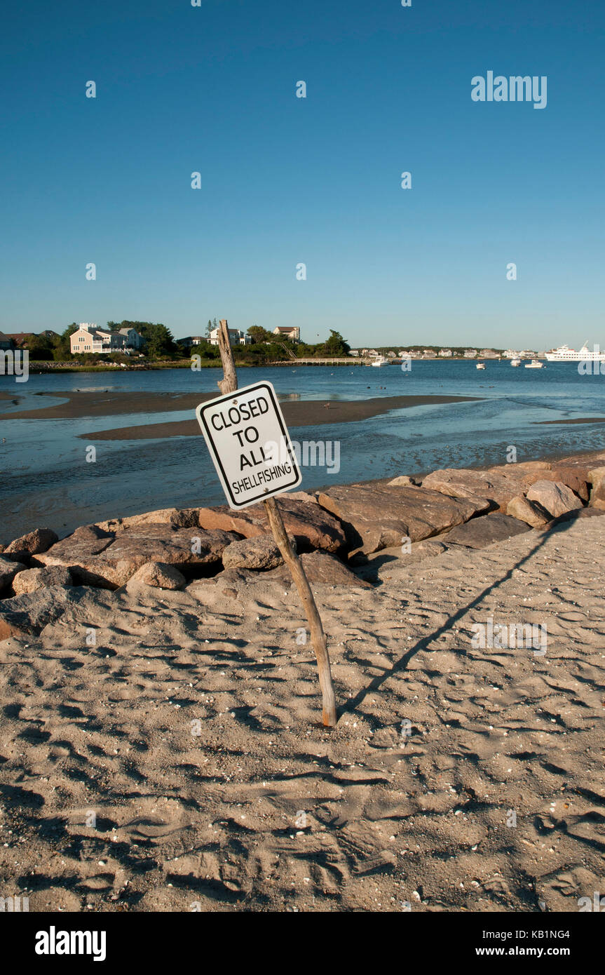 Beach, Hyannis, Cape Cod, New England, Massachusetts, USA Stock Photo