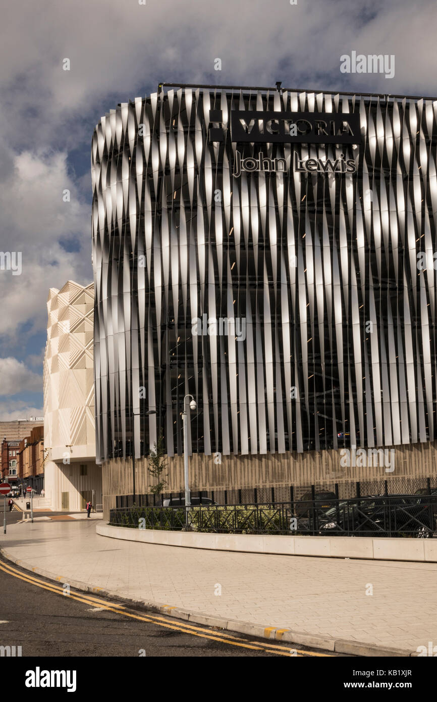 Exterior of The Victoria Gate Retail Mall in Leeds, opened in 2017. The