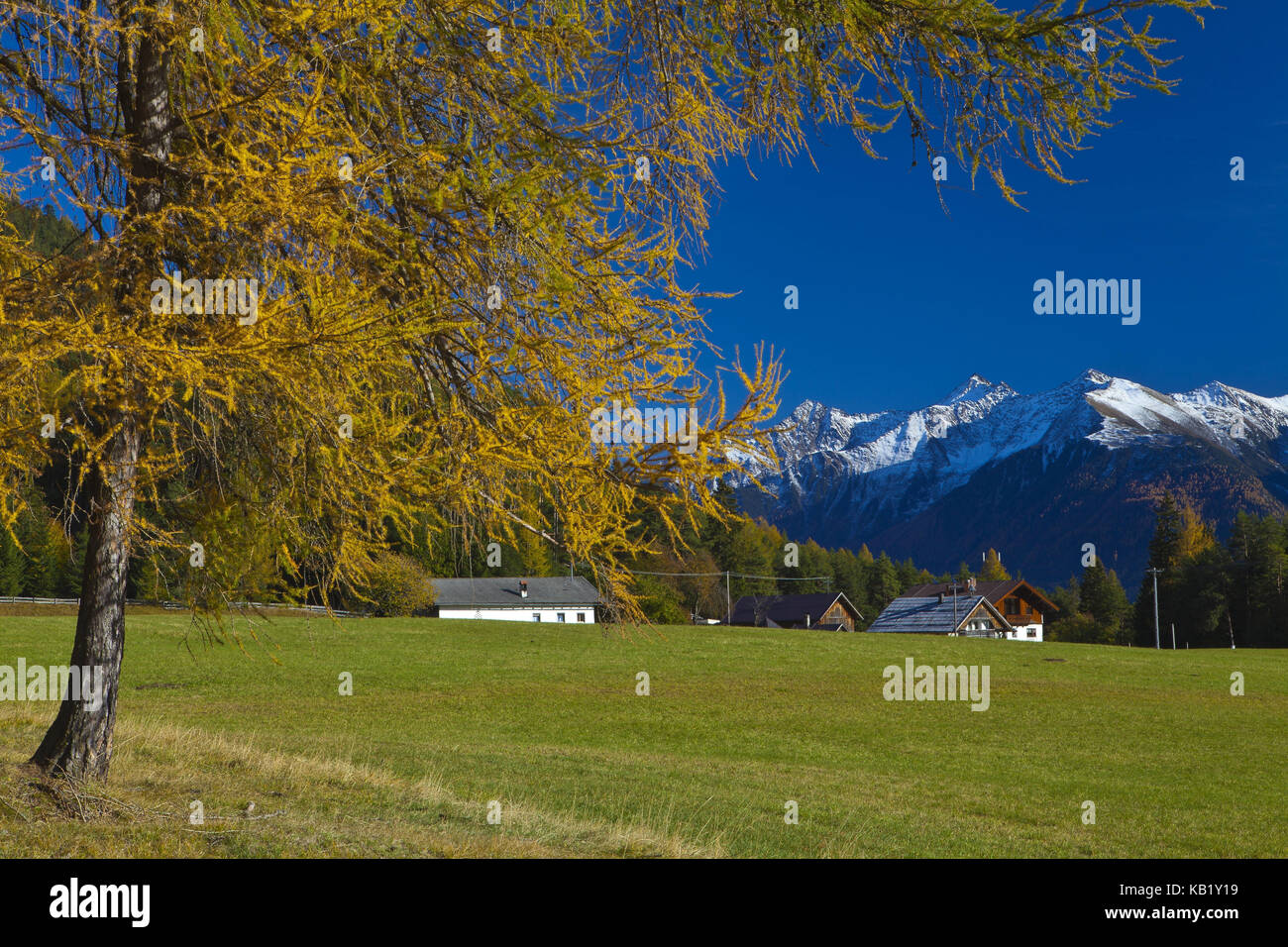 Austria, Tyrol, Mieminger plateau, Obsteig, Stock Photo