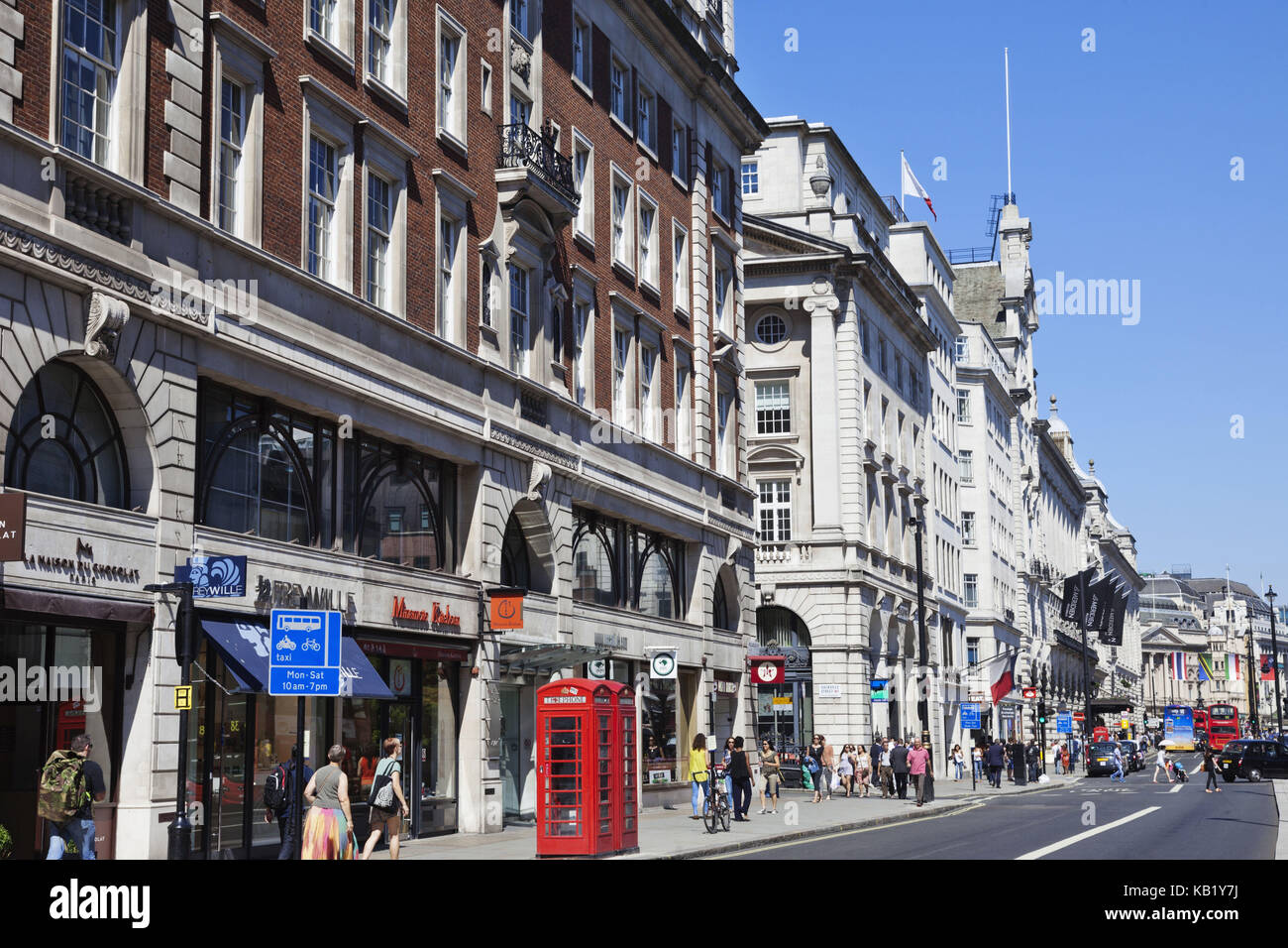 England, London, Piccadilly, Burlington House, royal Academy of Arts, Stock Photo